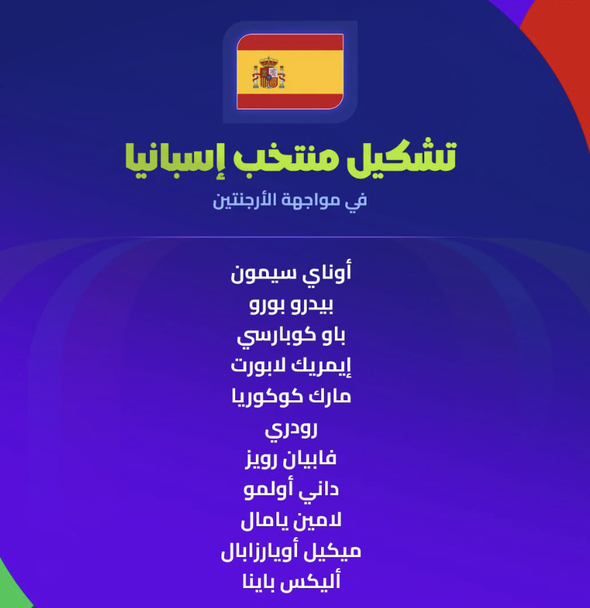 بدون تغييرات عن مباراة فرنسا ..